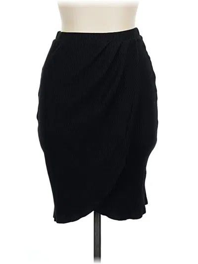Pre-owned Amour Vert Formal Skirt In Black