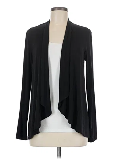 Pre-owned Amour Vert Kimono In Black