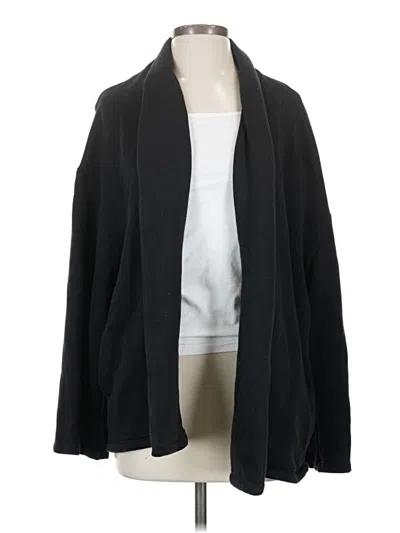 Pre-owned Amour Vert Kimono In Black