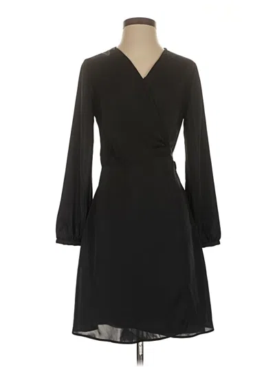 Pre-owned Amour Vert Kimono In Black