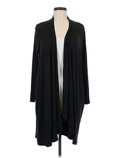Pre-owned Amour Vert Kimono In Black