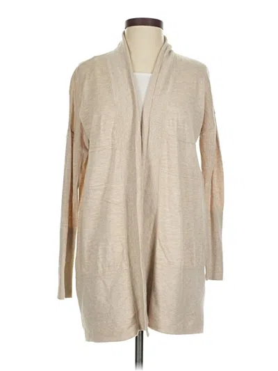 Pre-owned Amour Vert Kimono In Tan
