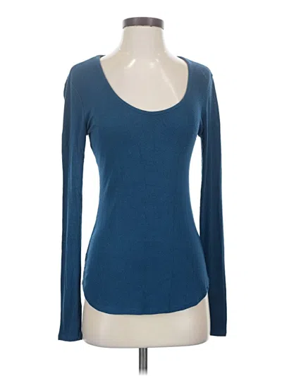Pre-owned Amour Vert Long Sleeve T-shirt In Blue