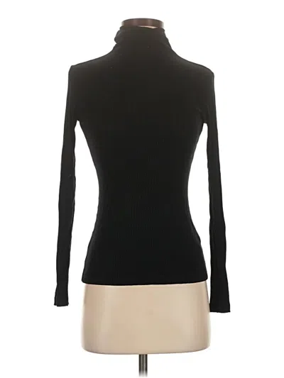 Pre-owned Amour Vert Long Sleeve Turtleneck In Black