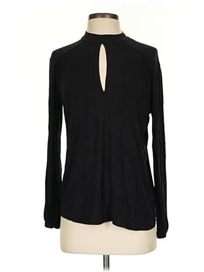 Pre-owned Amour Vert Long Sleeve Turtleneck In Black