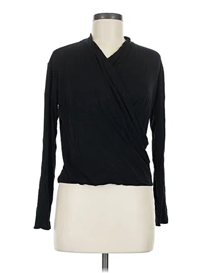 Pre-owned Amour Vert Long Sleeve Turtleneck In Black