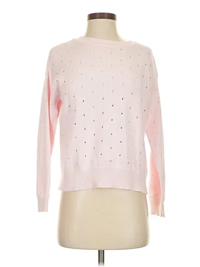 Pre-owned Amour Vert Pullover Sweater In Pink