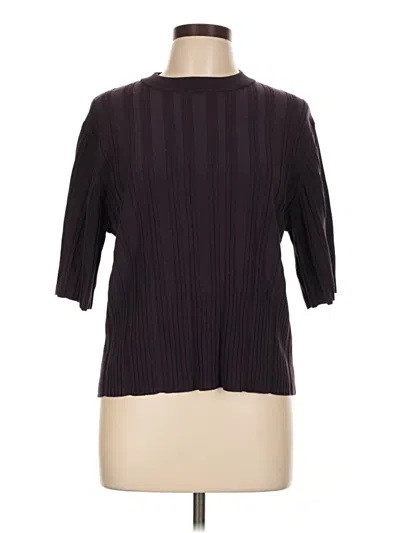 Pre-owned Amour Vert Pullover Sweater In Purple