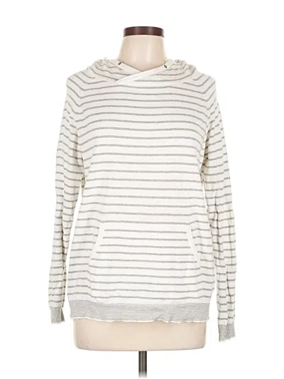 Pre-owned Amour Vert Pullover Sweater In White