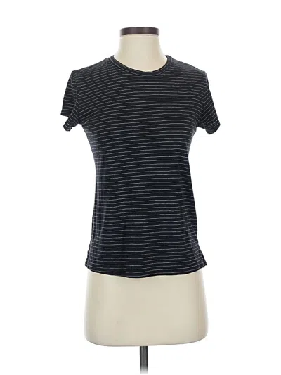 Pre-owned Amour Vert Short Sleeve Top Gray Crew Neck Tops