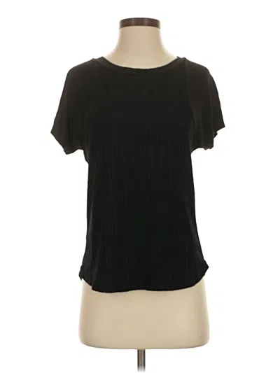 Pre-owned Amour Vert Short Sleeve T-shirt In Black