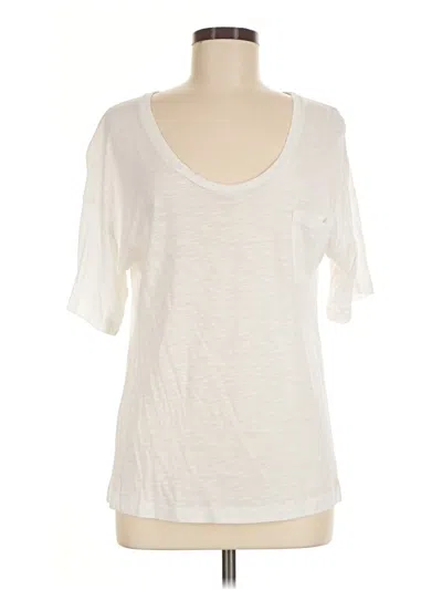 Pre-owned Amour Vert Short Sleeve T-shirt In Ivory
