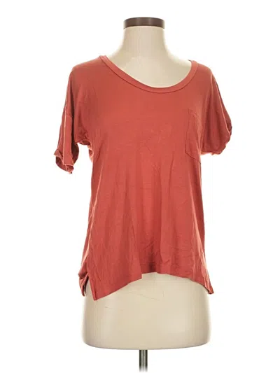 Pre-owned Amour Vert Short Sleeve T-shirt In Orange