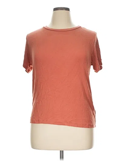 Pre-owned Amour Vert Short Sleeve T-shirt In Orange