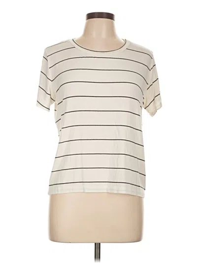 Pre-owned Amour Vert Short Sleeve T-shirt In White