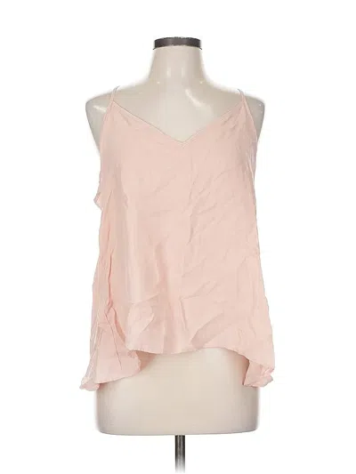 Pre-owned Amour Vert Sleeveless Blouse In Pink