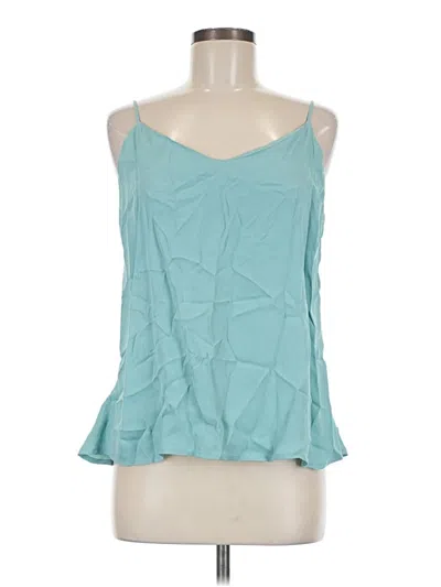 Pre-owned Amour Vert Sleeveless Blouse In Teal