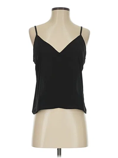Pre-owned Amour Vert Sleeveless Top Black Halter Neckline Tops