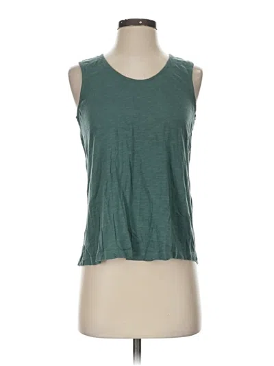 Pre-owned Amour Vert Sleeveless Top Green Scoop Neck Tops