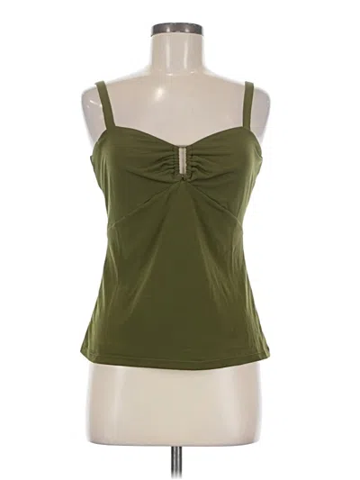 Pre-owned Amour Vert Sleeveless Top Green Sweetheart Neckline Tops