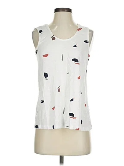 Pre-owned Amour Vert Sleeveless T-shirt In White