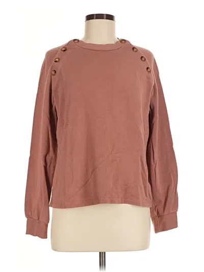 Pre-owned Amour Vert Sweatshirt In Brown