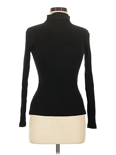 Pre-owned Amour Vert Turtleneck Sweater In Black