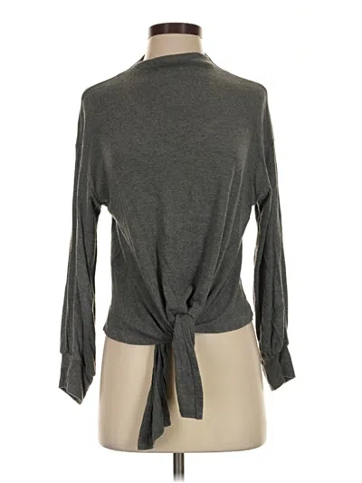 Pre-owned Amour Vert Turtleneck Sweater In Gray