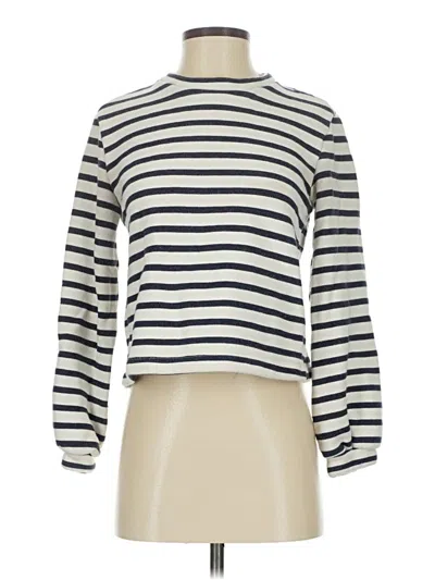 Pre-owned Amour Vert Turtleneck Sweater In Ivory