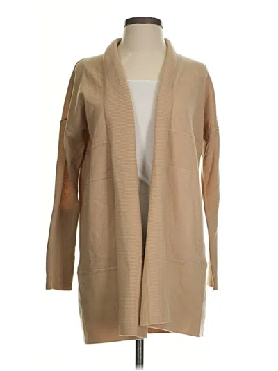 Amour Vert Wool Cardigan Sweater In Brown