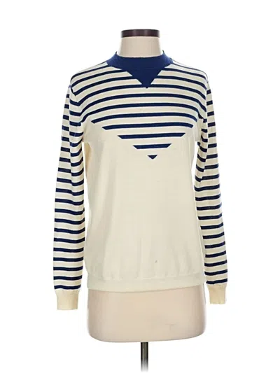 Pre-owned Amour Vert Wool Sweater In White