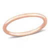 AMOUR AMOUR WEDDING BAND IN 10K ROSE GOLD
