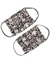 Amp American Mask Project Set Of 2 Cloth Face Mask In Black