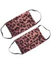 Amp American Mask Project Set Of 2 Cloth Face Mask In Pink