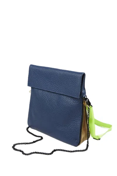 Ampersand As Apostrophe Standard Buffalo Parcel Bag In Cobalt Blue Buffalo