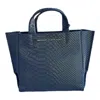 Ampersand As Apostrophe Women's Python Mini Tote In Blue In Blue
