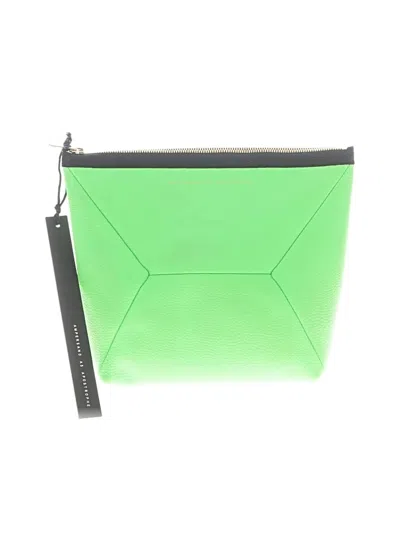 Ampersand As Apostrophe Wristlet In Green