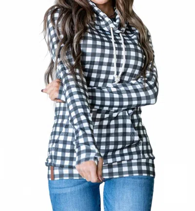 Ampersand Ave Cowlneck Sweatshirt In With Love In Multi