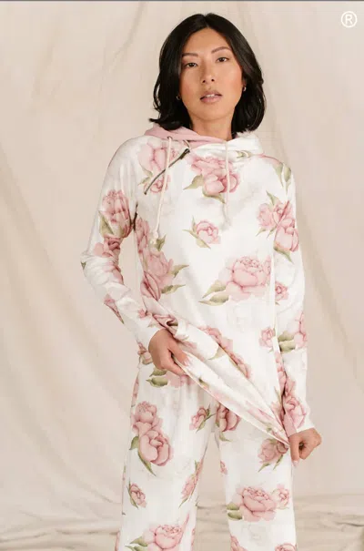 Ampersand Ave Doublehood Sweatshirt In Happily Ever After In Multi