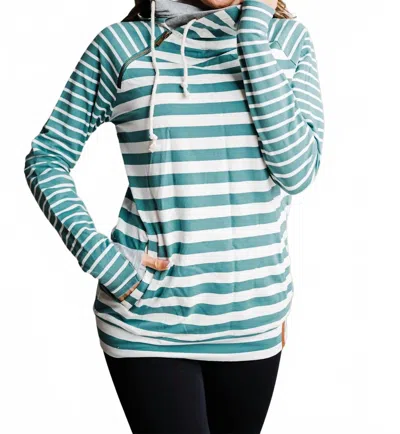 Ampersand Ave Doublehood Sweatshirt In X Infinity In Multi