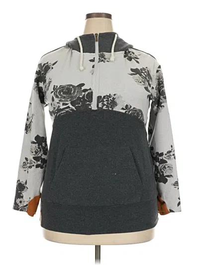 Pre-owned Ampersand Ave Fleece Jacket In Gray