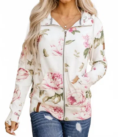 Ampersand Ave Fullzip Sweatshirt In Most Of Fall In Transparent