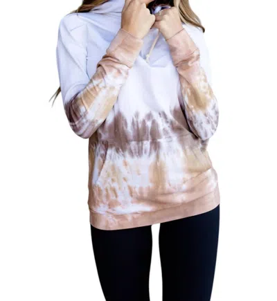 Ampersand Ave Hoodie Sweatshirt In Total Clarity In Blue