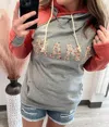 Ampersand Ave Mama Sweatshirt In Multicolor In Multi