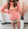 Ampersand Ave Perfect Two Sweatshirt In Pink In Pink