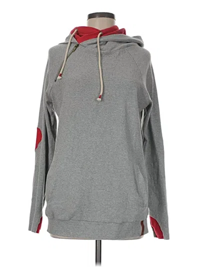 Pre-owned Ampersand Ave Pullover Hoodie In Gray
