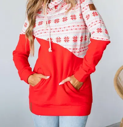 Ampersand Ave Singlehood Sweatshirt In Better Not Pout In Multi