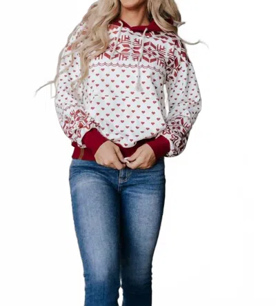 Ampersand Ave University Hoodie In Home For The Holidays In Multi