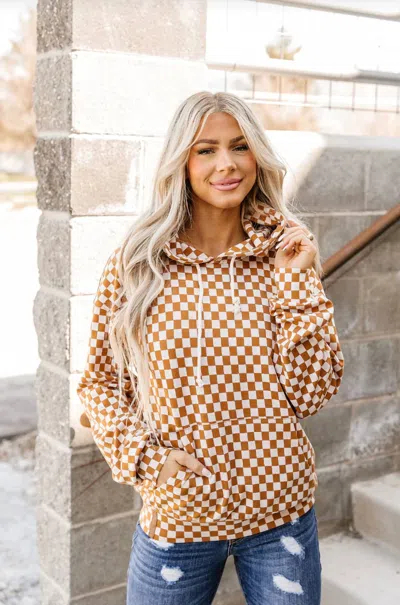 Ampersand Ave University Hoodie In Perfect Match In Orange
