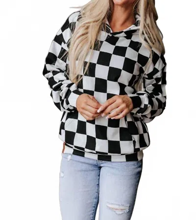 Ampersand Ave University Hoodie In Together Forever In Black